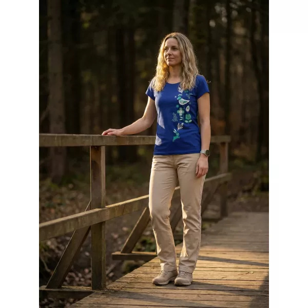  Damen-T-Shirt ALTISPORT ALW175122 KÖNIGSBLAU 