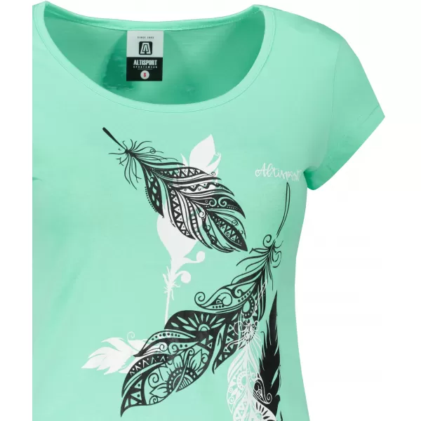  Damen-T-Shirt ALTISPORT ALW178122 MINZE 