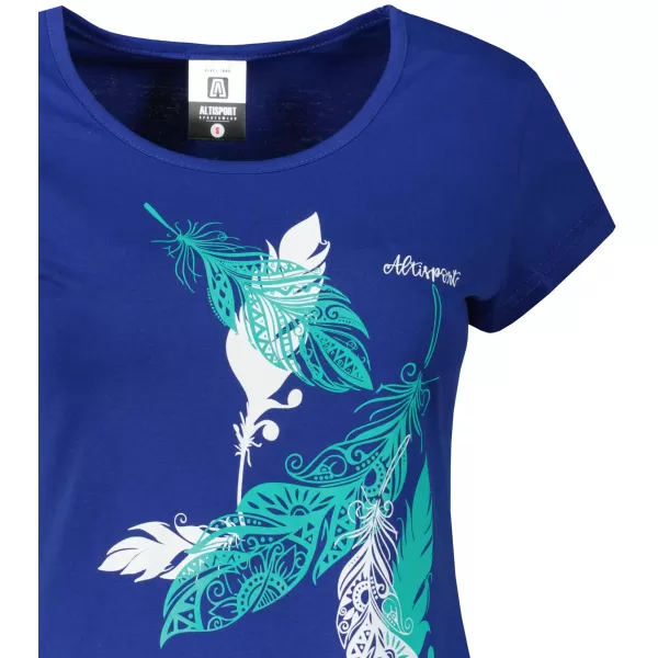  Damen-T-Shirt ALTISPORT ALW178122 KÖNIGSBLAU 