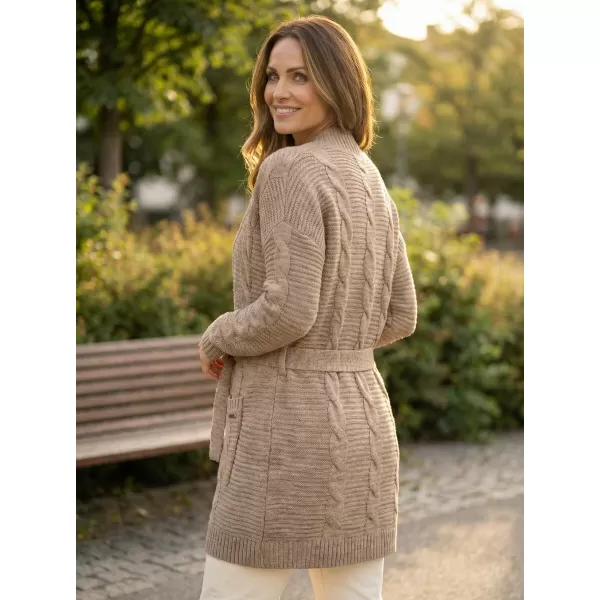  Damenpullover KIXMI RENATA BEIGE-MELANGE 