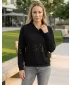 Damen-Sweatshirt KIXMI RANDY SCHWARZ