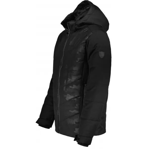  Herren-Winterjacke KIXMI RIPLEY SCHWARZ 