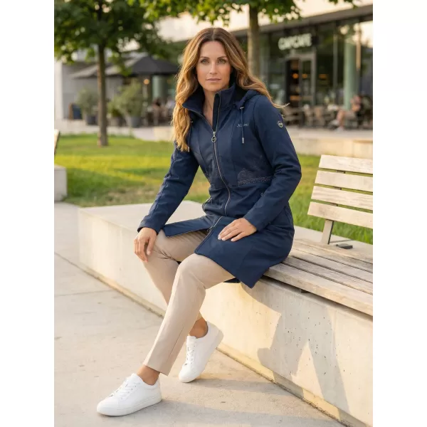  Softshell-Mantel für Damen KIXMI RITA DUNKELBLAU 