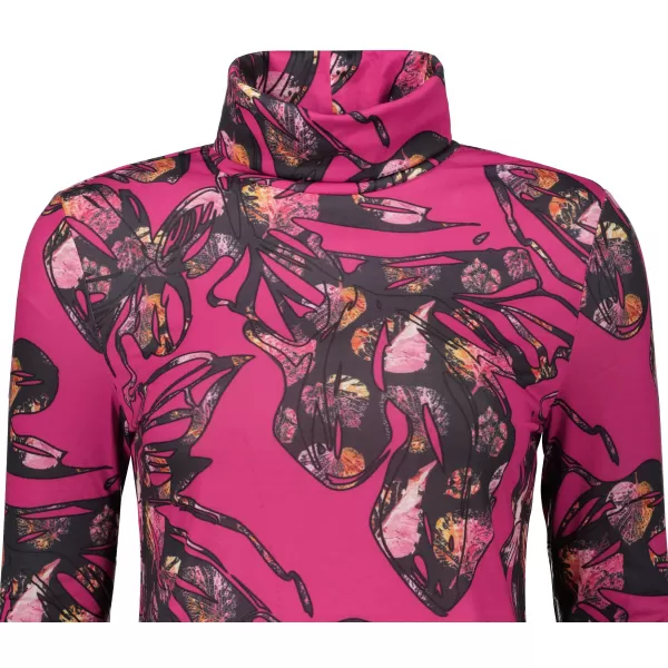  Rollkragenpullover für Damen KIXMI RINA ROSA 
