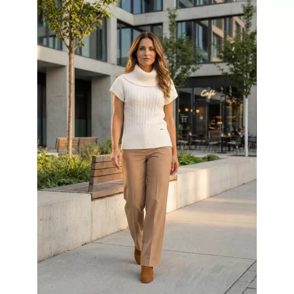  Damen-Strickweste KIXMI RAISA HELL BEIGE 