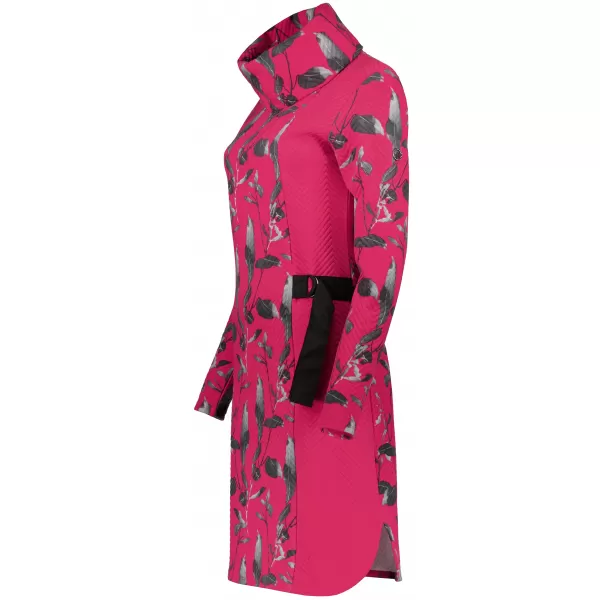  Sweatshirt-Kleid für Damen ALTISPORT BESSIE ROSA 