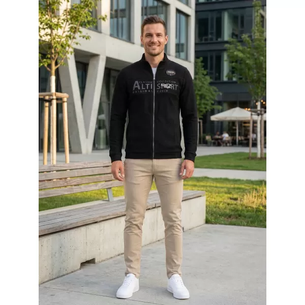 Herren-Sweatshirt ALTISPORT BLAKE SCHWARZ 