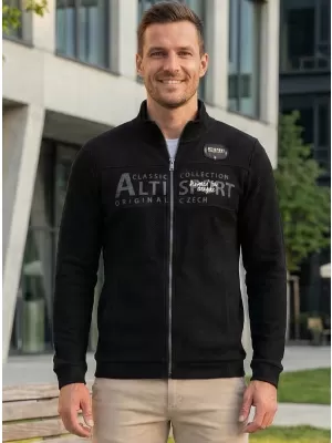 Herren-Sweatshirt ALTISPORT BLAKE SCHWARZ