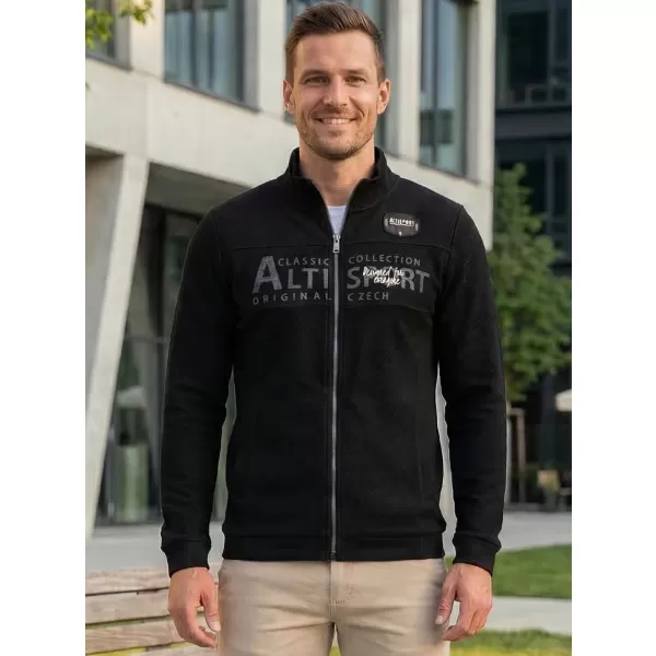  Herren-Sweatshirt ALTISPORT BLAKE SCHWARZ 