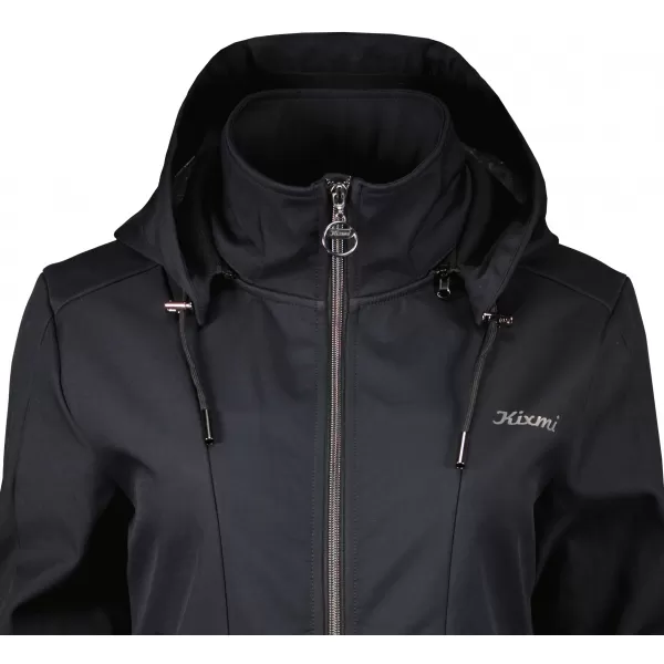  Softshell-Mantel für Damen KIXMI RITA SCHWARZ 