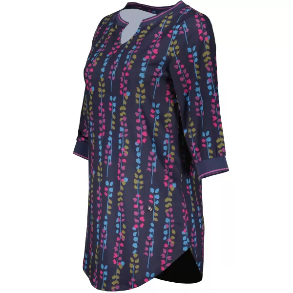 Damen-T-Shirt KIXMI ROSALIA DUNKELBLAU 