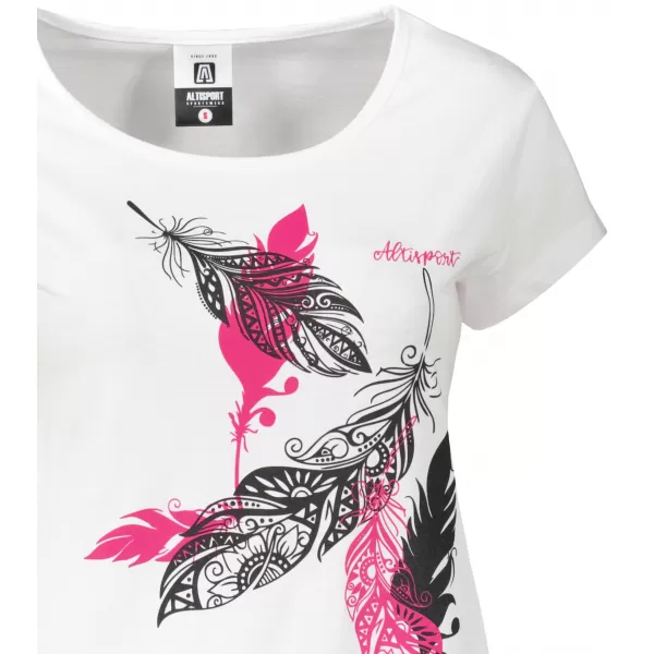  Damen-T-Shirt ALTISPORT ALW178120 WEIß 