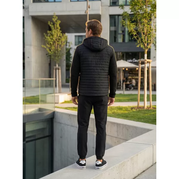 Herren-Softshelljacke KIXMI RAFAEL SCHWARZ 