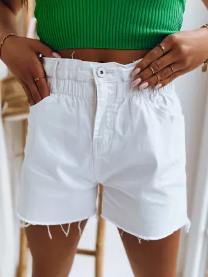 Frauen -Denim -Shorts DSTREET CHLOE SY0296 WEIß