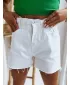 Frauen -Denim -Shorts DSTREET CHLOE SY0296 WEIß