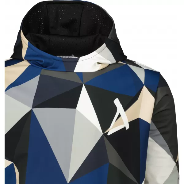  Premium-Sweatshirt für Herren ALTISPORT VOJ/ALM007MI01 MARINEBLAU/BRAUN 