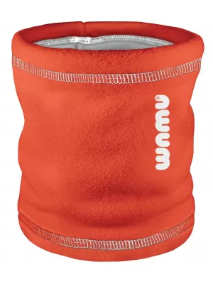 Fleece-Halstuch für Kinder WAMU MOUNTAIN BIKE ORANGE