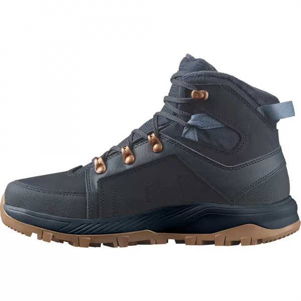  Winterstiefel für Damen SALOMON OUTCHILL TS CSWP W L47377300 KOHLENSTOFF/KOHLENSTOFF/BERINGMEER 