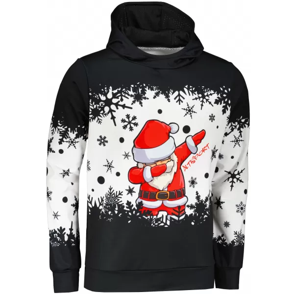  Premium-Sweatshirt für Herren ALTISPORT VOJ/ALMVN2MI01 SCHWARZ 