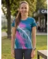 Hochwertiges Funktions-T-Shirt für Damen ALTISPORT VOJ/ALW001TR01 PETROL/ROSA
