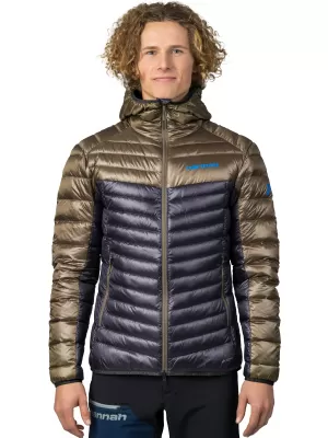 Herrenjacke HANNAH ARDEN KHAKI/ASPHALTSTREIFEN