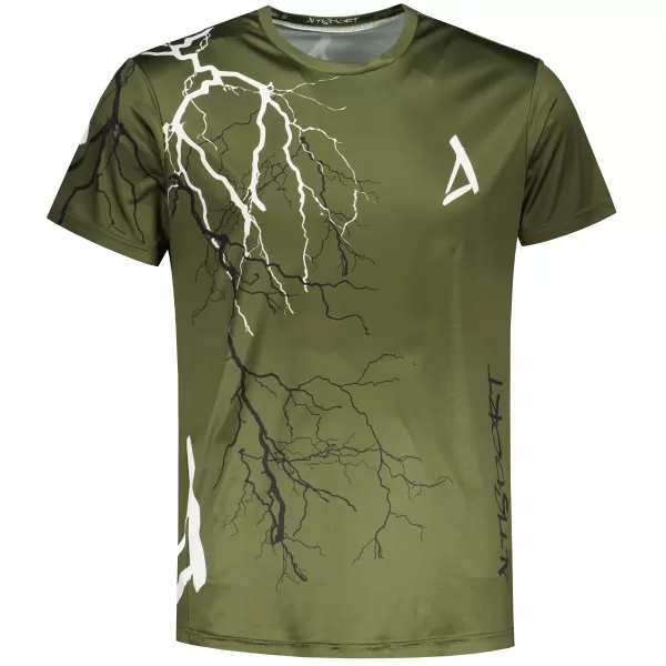  Premium-T-Shirt für Herren ALTISPORT VOJ/ALM004TR01 OLIVE 