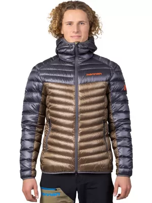 Herrenjacke HANNAH ARDEN ASPHALT/KHAKI-STREIFEN