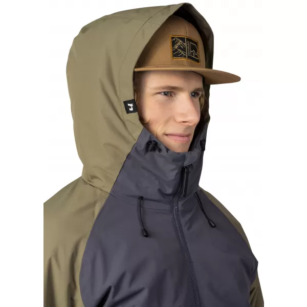  Herrenjacke HANNAH MASCON ASPHALT/VERBRANNTE OLIVE 