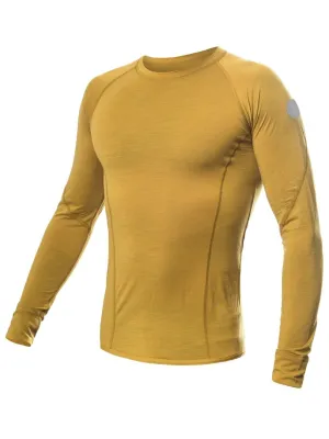 Thermoshirt für Herren SENSOR MERINO AIR MUSTARD