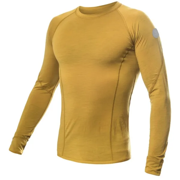  Thermoshirt für Herren SENSOR MERINO AIR MUSTARD 