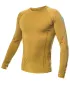 Thermoshirt für Herren SENSOR MERINO AIR MUSTARD