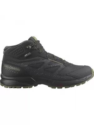 Kinderschuhe SALOMON OUTWAY MID CSWP JUNIOR L47283500 PHANTOM/SCHWARZ/SICHERHEITSGELB