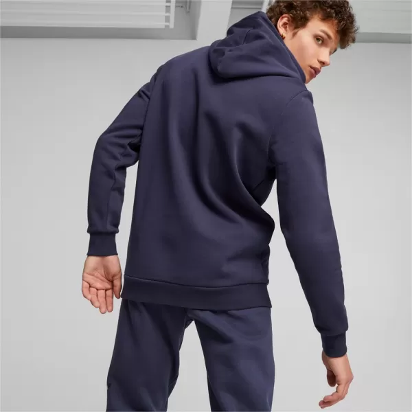  Herren-Sweatshirt PUMA ESS+ LOGO LAB HOLIDAY HOODIE FL 675924-06 BLAU 
