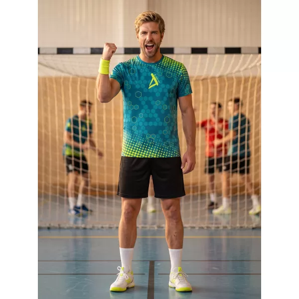  Hochwertiges Funktions-T-Shirt für Herren ALTISPORT VOJ/ALM005TR01 KEROSIN/GELB 