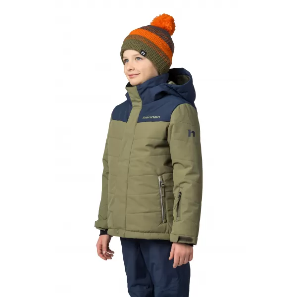  Kinderjacke HANNAH KINAM JR II GEBRANNTES OLIVGRÜN/STIMMUNGSINDIGO 