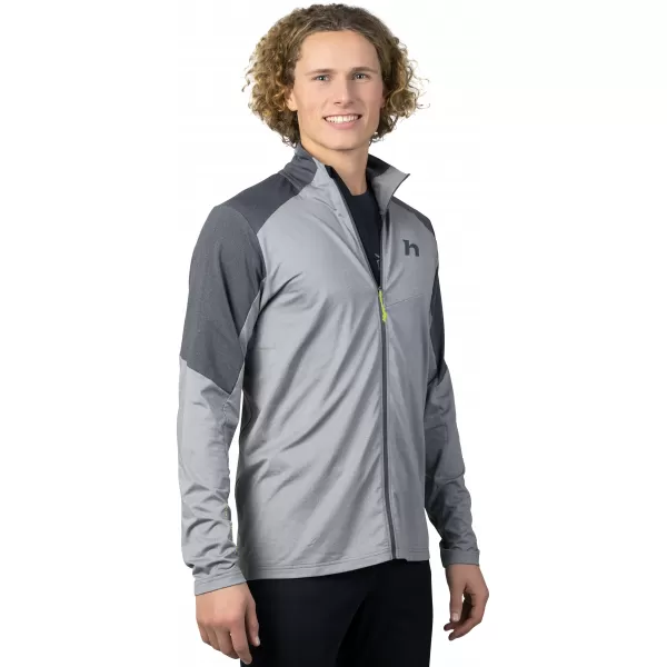  Herren-Sweatshirt HANNAH ENGE RUHIGES GRAUMEL/ASPHALTMEL 