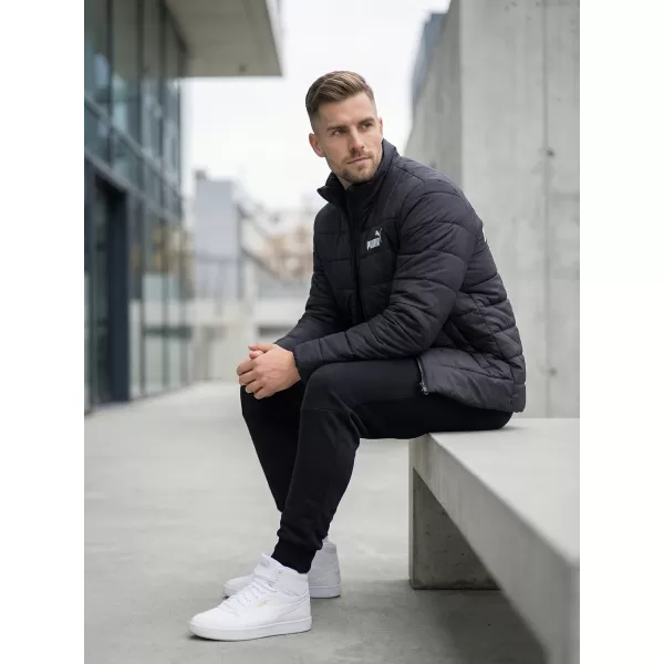  Herrenjacke PUMA ESS+ PADDED JACKET 849349-01 SCHWARZ 