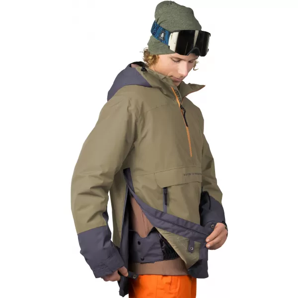  Herrenjacke HANNAH PATTY FD GEBRANNTES OLIVGRÜN/ASPHALT 