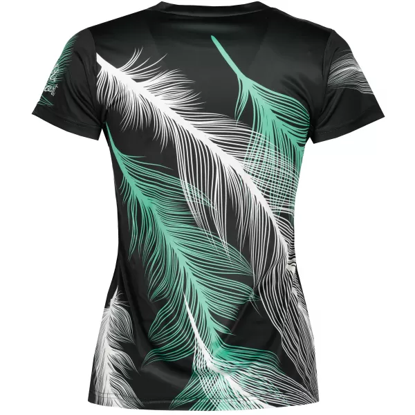  Hochwertiges Funktions-T-Shirt für Damen ALTISPORT VOJ/ALW001TR01 SCHWARZ/TÜRKIS 