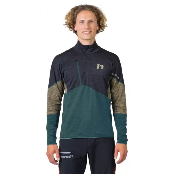  Herren-Sweatshirt HANNAH NIRO HZ ANTHRAZIT/JASPISMEL 