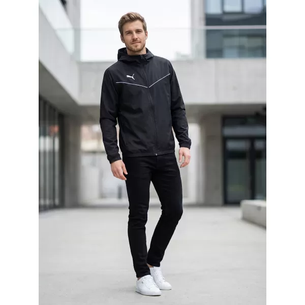  Herrenjacke PUMA TEAMRISE ALL WEATHER JACKET 657396-03 SCHWARZ 