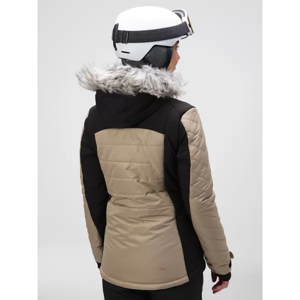  Winterjacke für Damen LOAP OKIDASA OLW2343 BEIGE 