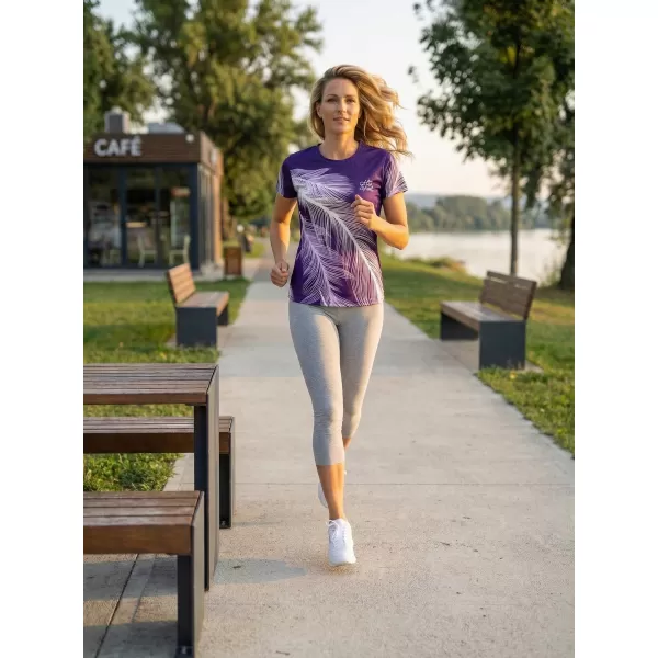  Hochwertiges Funktions-T-Shirt für Damen ALTISPORT VOJ/ALW001TR01 LILA 