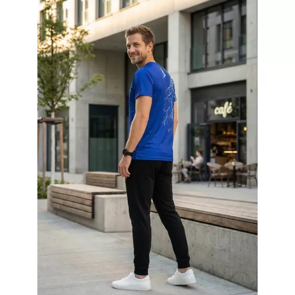  Premium-T-Shirt für Herren ALTISPORT VOJ/ALM004TR01 KÖNIGSBLAU 