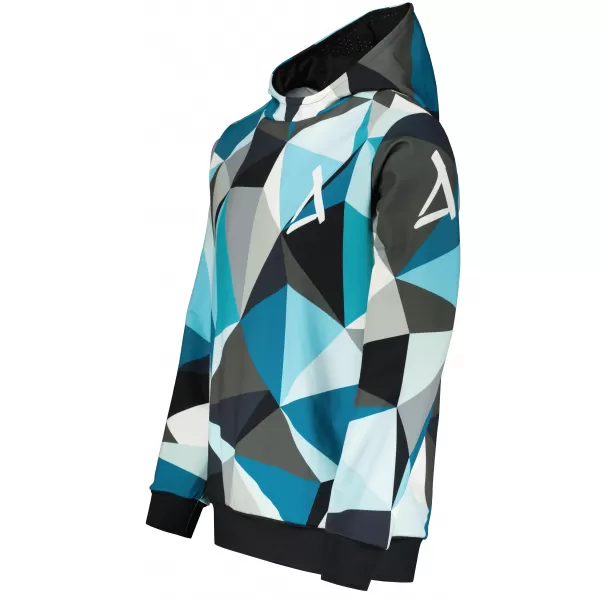  Premium-Sweatshirt für Herren ALTISPORT VOJ/ALM007MI01 BLAU GRAU 