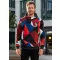 Premium-Sweatshirt für Herren ALTISPORT VOJ/ALM007MI01 MARINEBLAU/ROT