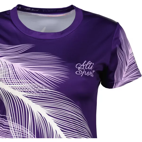 Hochwertiges Funktions-T-Shirt für Damen ALTISPORT VOJ/ALW001TR01 LILA 
