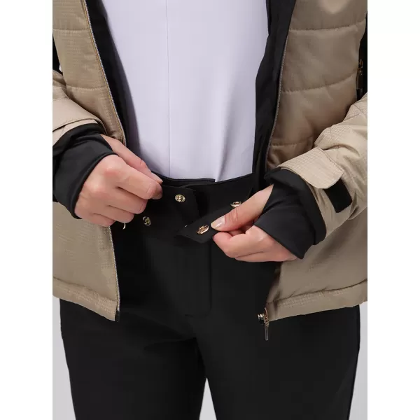 Winterjacke für Damen LOAP OKIDASA OLW2343 BEIGE 