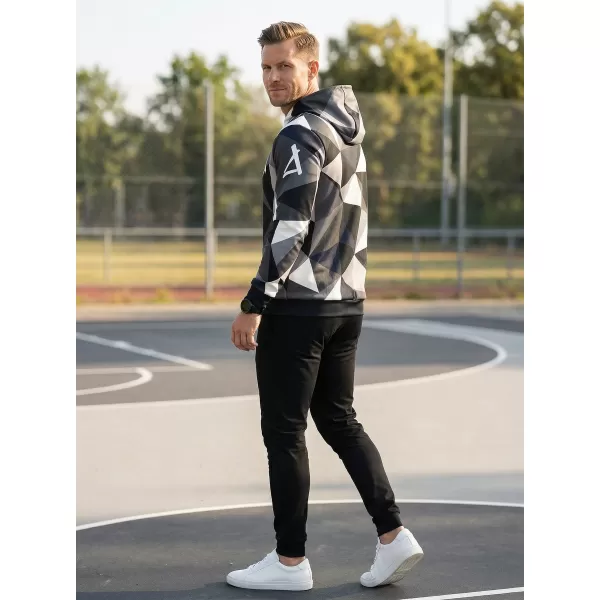  Premium-Sweatshirt für Herren ALTISPORT VOJ/ALM007MI01 GRAU 