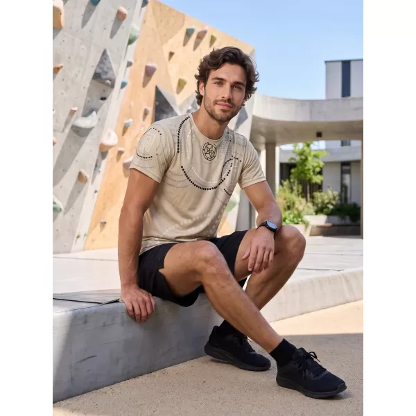  Premium-T-Shirt für Herren ALTISPORT VOJ/ALM003TR01 BRAUN 